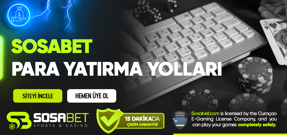 Sosabet Para Yatırma Yolları