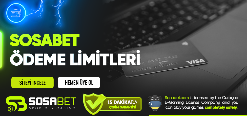 Sosabet Ödeme Limitleri